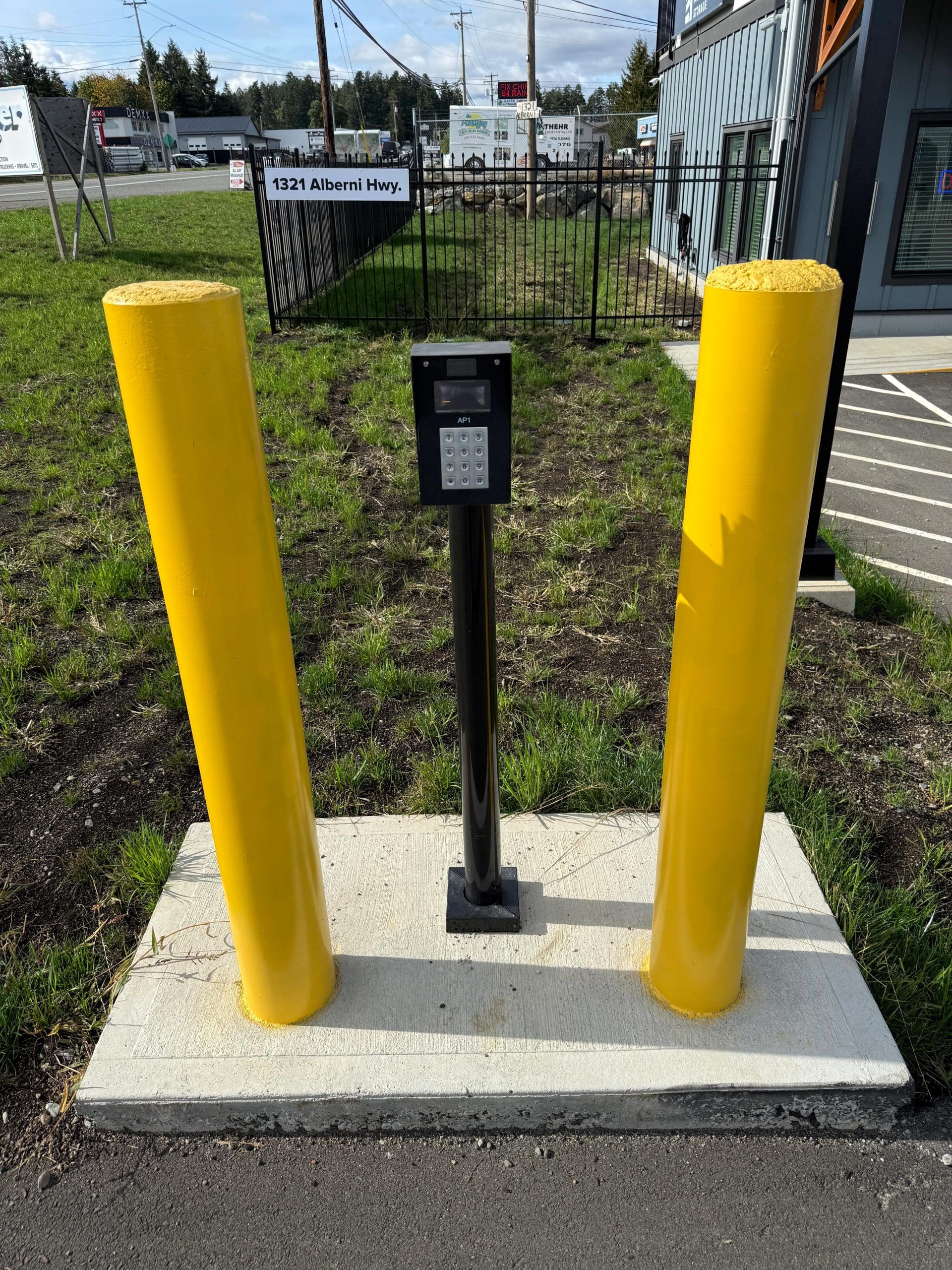 Secure keypad entry at All Access Storage Parksville