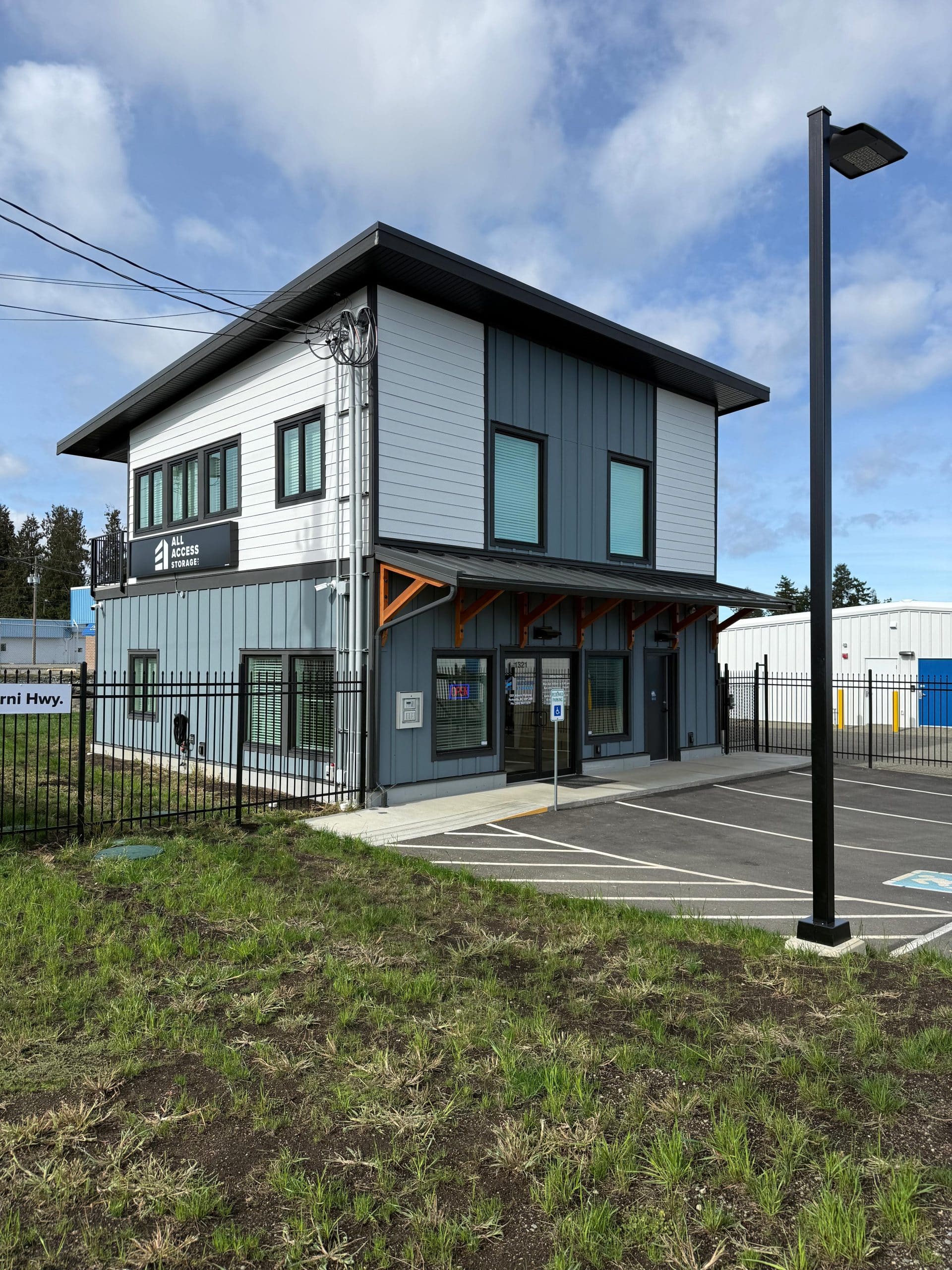 Secure keypad entry at All Access Storage Parksville