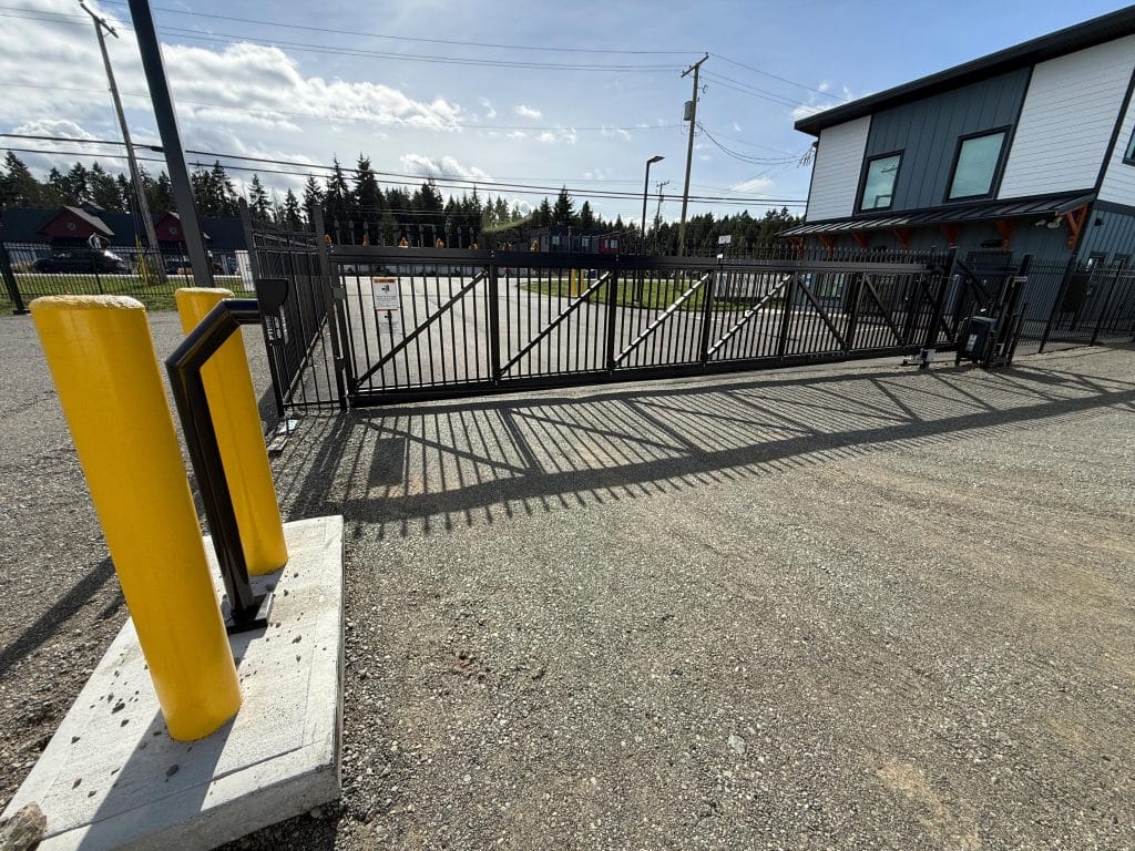 Secure keypad entry at All Access Storage Parksville